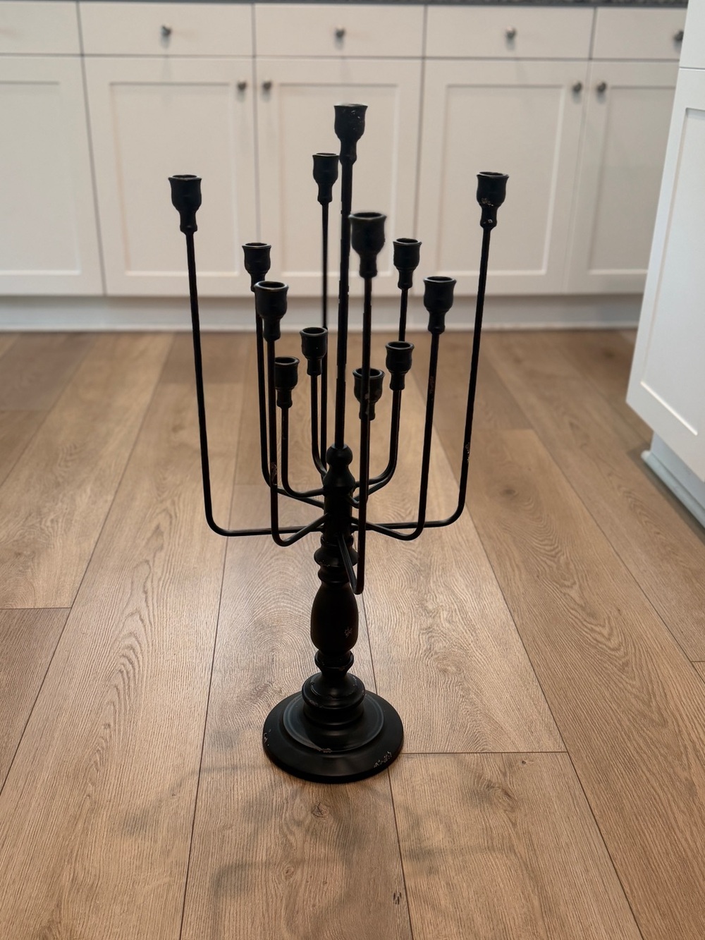 Moody Distressed Candelabra